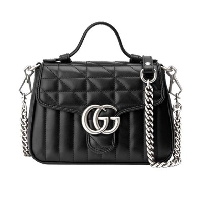 GUCCI GG MARMONT MINI TOP HANDLE BAG ‎583571  (21*15.5*8cm)